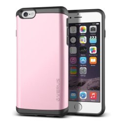   VRS Design (VERUS) iPhone 6 Plus/6S Plus Damda Veil hátlap, tok, világos rózsaszín