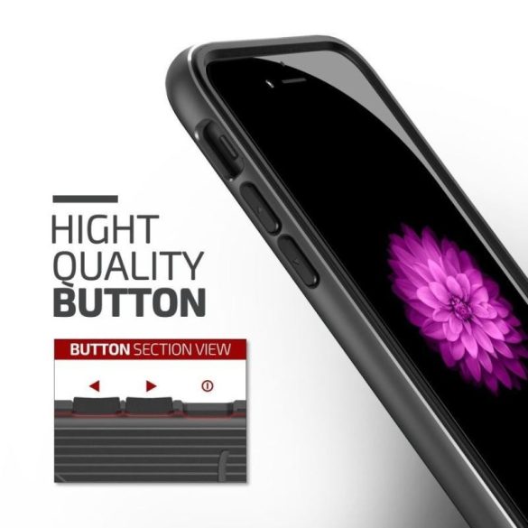 VRS Design (VERUS) iPhone 6 Plus Crucial Bumper hátlap, tok, grafitszürke