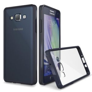 VRS Design (VERUS) Samsung Galaxy A7 Crystal MIXX hátlap, tok, átlátszó fekete