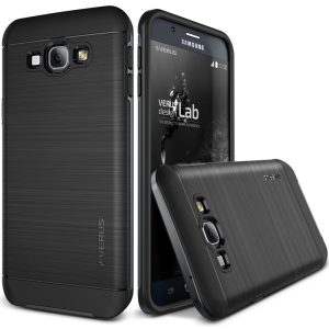 VRS Design (VERUS) Samsung Galaxy A8 (2016) High Pro Shield hátlap, tok, acél ezüst