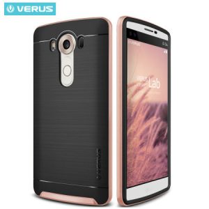 VRS Design (VERUS) LG V10 High Pro Shield hátlap, tok, rozé arany