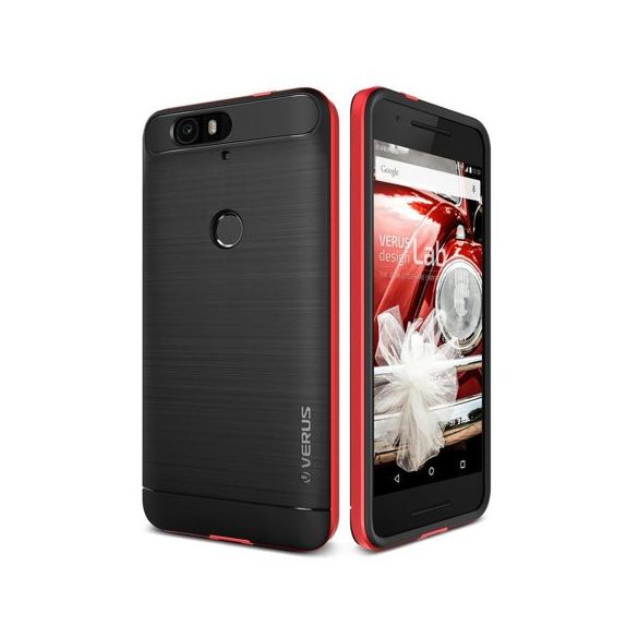 VRS Design (VERUS) Huawei Nexus 6P High Pro Shield hátlap, hátlap, tok, piros