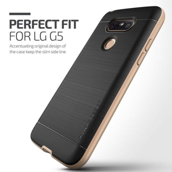 VRS Design (VERUS) LG G5 High Pro Shield hátlap, tok, arany