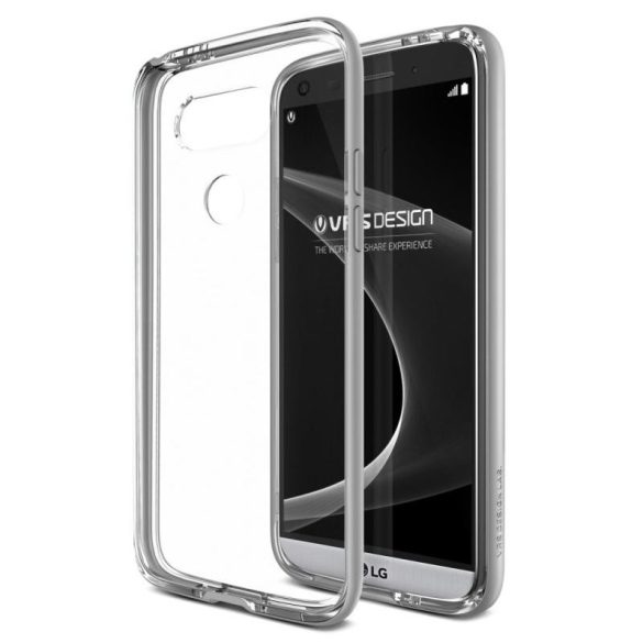 VRS Design (VERUS) LG G5 Crystal Bumper hátlap, tok, ezüst