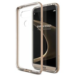 VRS Design (VERUS) LG G5 Crystal Bumper hátlap, tok, arany