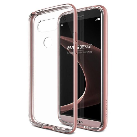 VRS Design (VERUS) LG G5 Crystal Bumper hátlap, tok, rozé arany