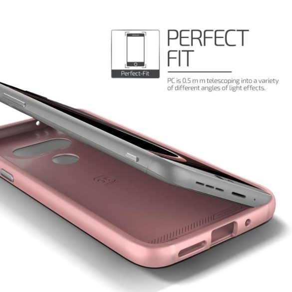 VRS Design (VERUS) LG G5 Single Fit hátlap, tok, rózsaszín