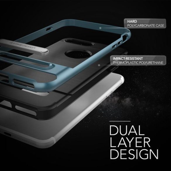 VRS Design (VERUS) iPhone 7 Plus High Pro Shield hátlap, tok, acélkék