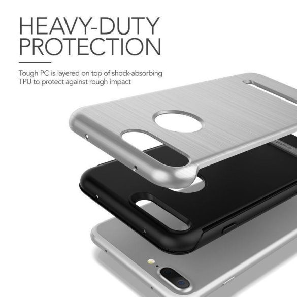 VRS Design (VERUS) iPhone 7 Plus Duo Guard hátlap, tok, ezüst