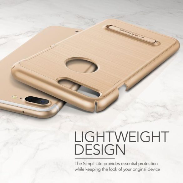 VRS Design (VERUS) iPhone 7 Plus Simpli Lite hátlap, tok, arany