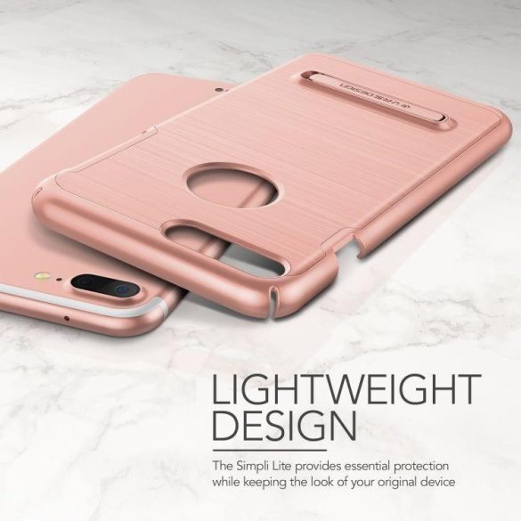 VRS Design (VERUS) iPhone 7 Plus Simpli Lite hátlap, tok, rozé arany