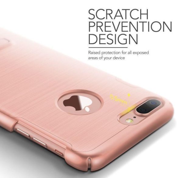 VRS Design (VERUS) iPhone 7 Plus Simpli Lite hátlap, tok, rozé arany