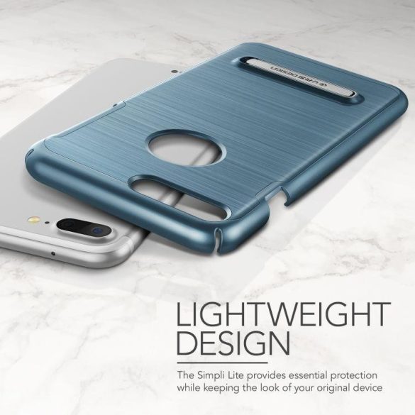 VRS Design (VERUS) iPhone 7 Plus Simpli Lite hátlap, tok, acélkék