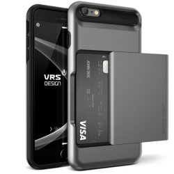   VRS Design (VERUS) iPhone 6 Plus/6S Plus Damda Glide hátlap, tok, grafitszürke