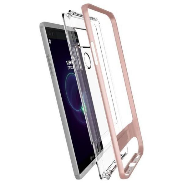 VRS Design (VERUS) LG V20 Crystal Bumper hátlap, tok, rozé arany