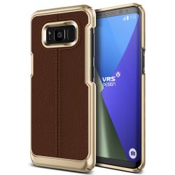   VRS Design (VERUS) Samsung Galaxy S8 Plus Simpli Mod hátlap, tok, barna