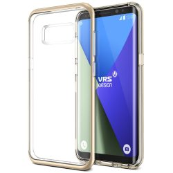   VRS Design (VERUS) Samsung Galaxy S8 Plus Crystal Bumper hátlap, tok, arany