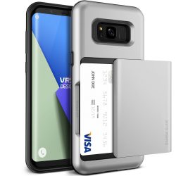   VRS Design (VERUS) Samsung Galaxy S8 Plus Damda Glide hátlap, tok, ezüst