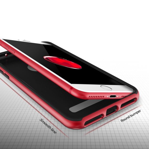 VRS Design (VERUS) iPhone 7 Plus High Pro Shield hátlap, tok, piros