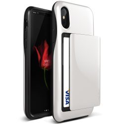   VRS Design (VERUS) iPhone X/Xs Damda Glide hátlap, tok, fehér