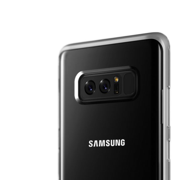 VRS Design (VERUS) Samsung Galaxy Note 8 Crystal Bumper hátlap, tok, ezüst
