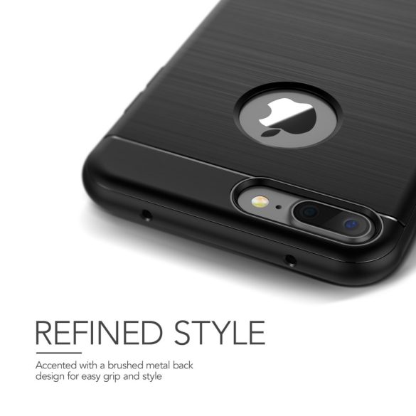 VRS Design (VERUS) iPhone 7 Plus/8 Plus New Simpli Fit hátlap, tok, fekete