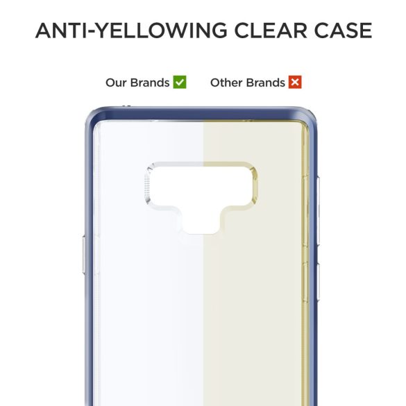 VRS Design (VERUS) Galaxy Note 9 Crystal Bumper hátlap, tok, lila