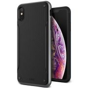   VRS Design (VERUS) iPhone Xs Max High Pro Shield hátlap, tok, acélezüst