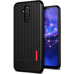   VRS Design (VERUS) Huawei Mate 20 Single Fit hátlap, tok, fekete