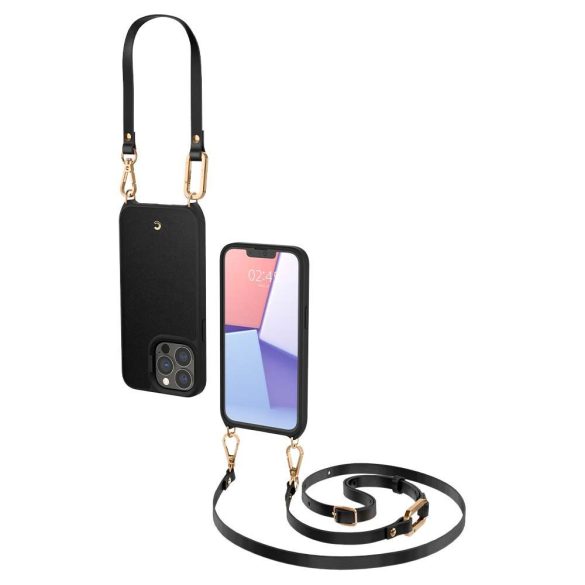 Spigen Cyrill Classic Charm iPhone 13 Pro hátlap, tok, fekete