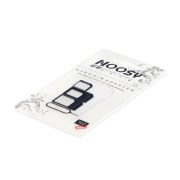 Noosy nano SIM adapter szett, fekete