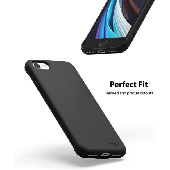 Ringke Air S iPhone 7/8/SE (2020) hátlap, tok, fekete