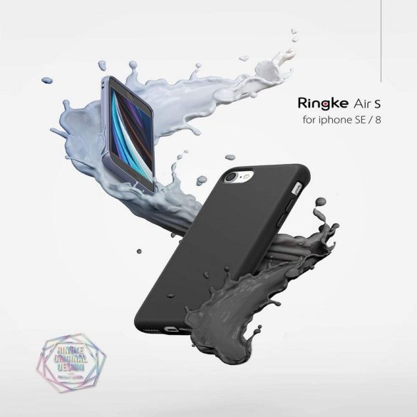 Ringke Air S iPhone 7/8/SE (2020) hátlap, tok, fekete
