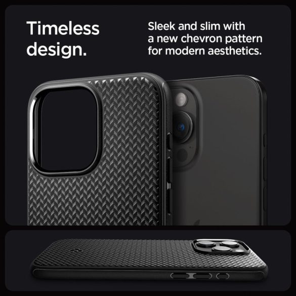 Spigen Mag Armor iPhone 15 Pro Max magsafe kompatibilis hátlap, tok, fekete