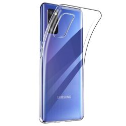   Tactical Samsung Galaxy A41 szilikon hátlap, tok, átlátszó