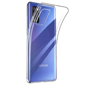 Tactical Samsung Galaxy A41 szilikon hátlap, tok, átlátszó