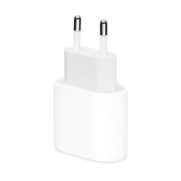 Apple MHJE3ZM/AE USB-C gyári hálózati adapter, 20W, fehér