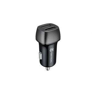 Tactical Field Plug Dual univerzális autós szivargyújtó töltő, gyorstöltő, 2xUSB-A, 2.4A, 12W, fekete