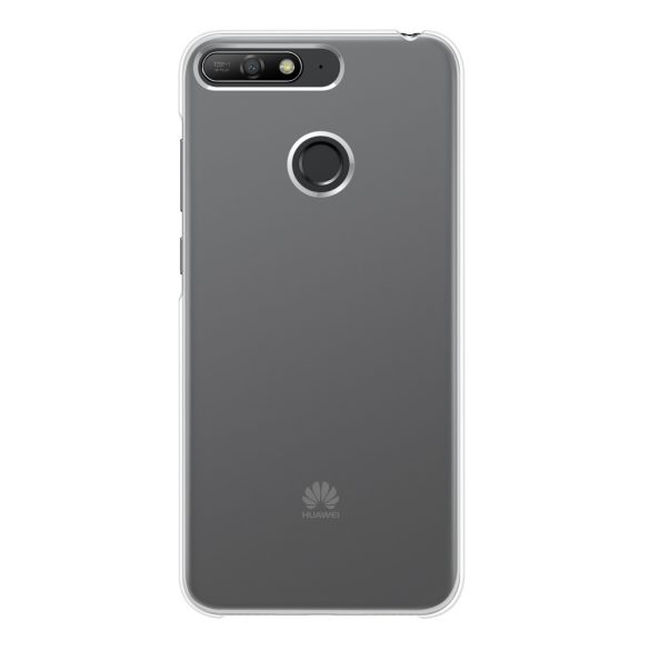 Huawei gyári Huawei Y6 Prime (2018) szilikon, hátlap, tok, átlátszó