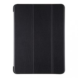   Tactical Book Tri Fold Samsung Galaxy Tab S7 FE 5G/S7 Plus 12.4" T730/T736/T970/T975 oldalra nyíló smart tok, fekete