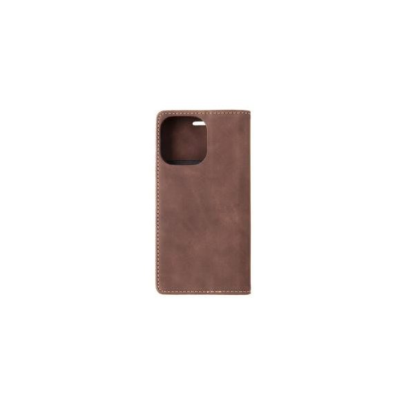 Tactical Xproof iPhone 13 Pro oldalra nyíló tok, barna