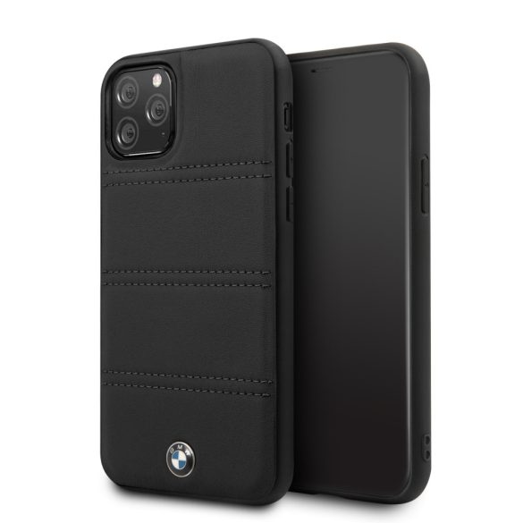 BMW iPhone 11 Pro Max M-Collection Carbon Fiber (BMHCN65MCARBK) hátlap, tok, fekete