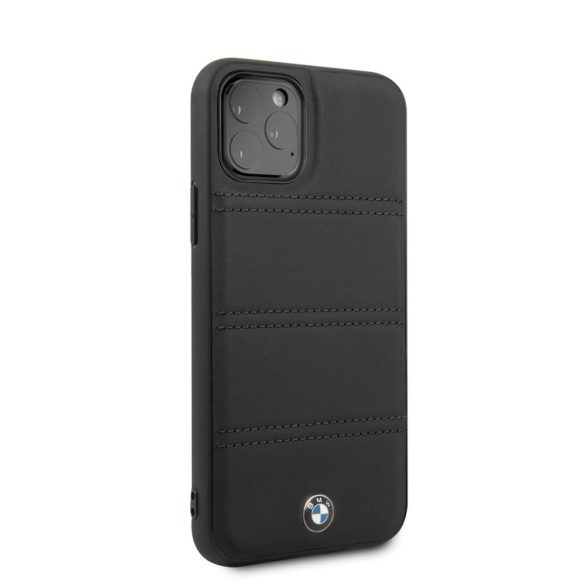 BMW iPhone 11 Pro Max M-Collection Carbon Fiber (BMHCN65MCARBK) hátlap, tok, fekete