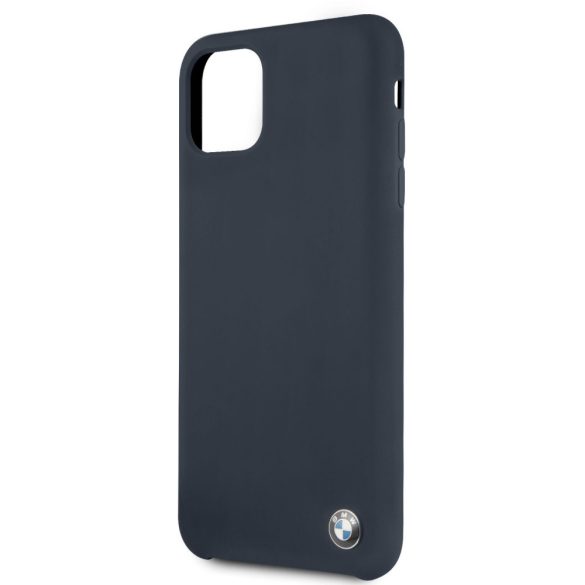 BMW iPhone 11 Pro Max Silicone (BMHCN65SILNA) hátlap, tok, sötétkék