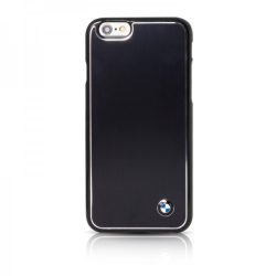   BMW iPhone 6/6S Signature Brushed Aluminium hátlap, tok, fekete