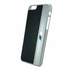BMW iPhone 6 M Aluminium Stripe hátlap, tok, fekete