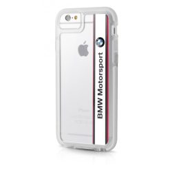   BMW iPhone 6/6S Motorsport Shockproof Hard Vertical Logo hátlap, tok, fehér