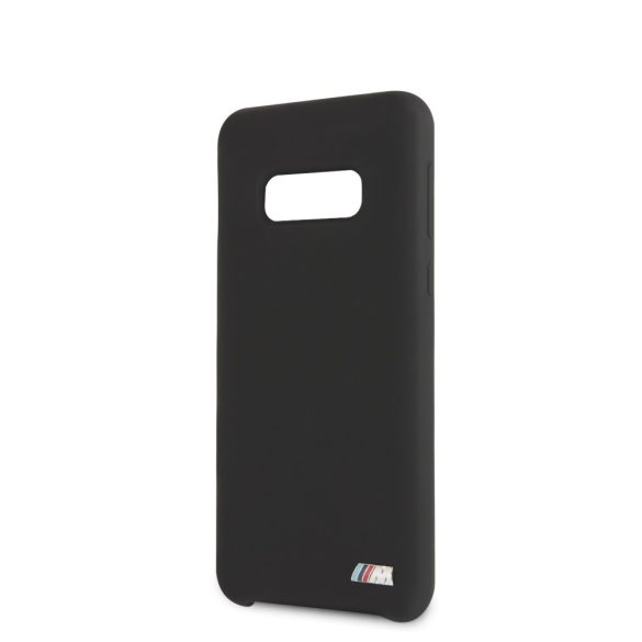 BMW Samsung Galaxy S10e M-Collection Silicone (BMHCS10LMSILBK) hátlap, tok, fekete