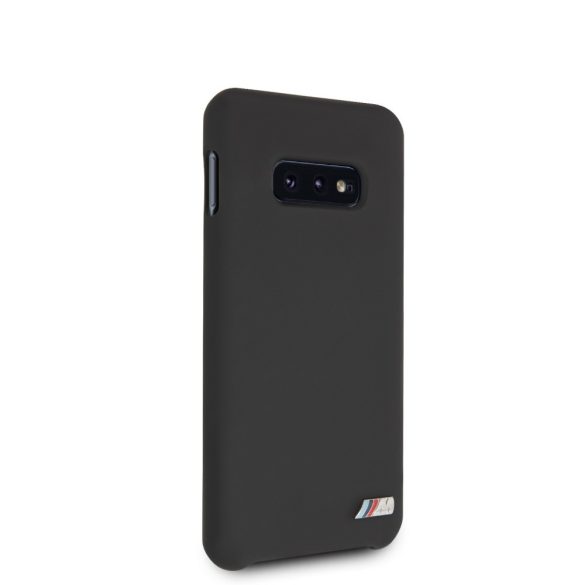 BMW Samsung Galaxy S10e M-Collection Silicone (BMHCS10LMSILBK) hátlap, tok, fekete