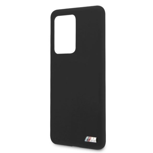 BMW Samsung Galaxy S20 Ultra Silicone M-Collection (BMHCS69MSILBK) hátlap, tok, fekete